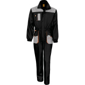 Work-guard Lite Coverall Black / Grey / Orange 4XL