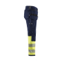High Vis werkbroek 4-weg-stretch met gereedschapszakken