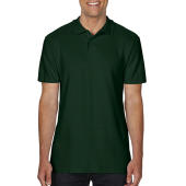Softstyle Adult Pique Polo - Forest Green - 4XL