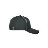 MB6234 6 Panel Workwear Cap - SOLID - - carbon - one size