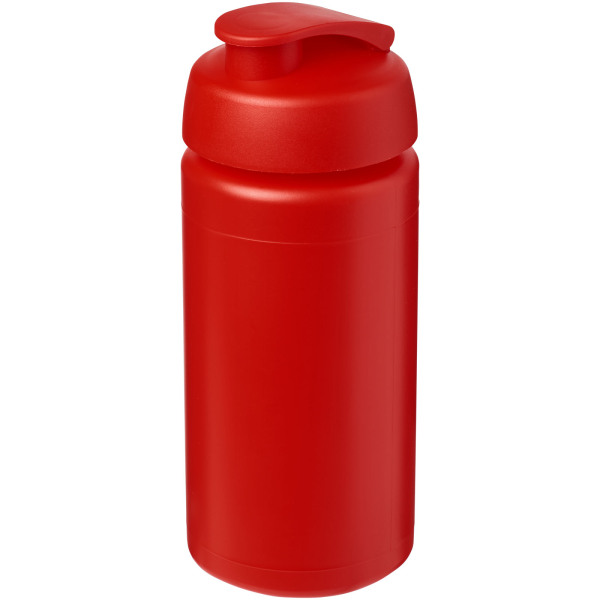 Baseline® Plus grip 500 ml flip lid sport bottle - Red