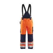 High Vis Oranje/Marineblauw