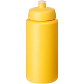 Baseline® Plus grip 500 ml sports lid sport bottle - Yellow
