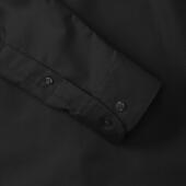 RUS Men LSL Clas. Oxford Shirt, Black, 6XL