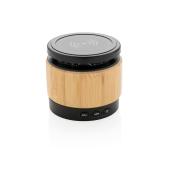 Bamboe 3W speaker met draadloze oplader, bruin