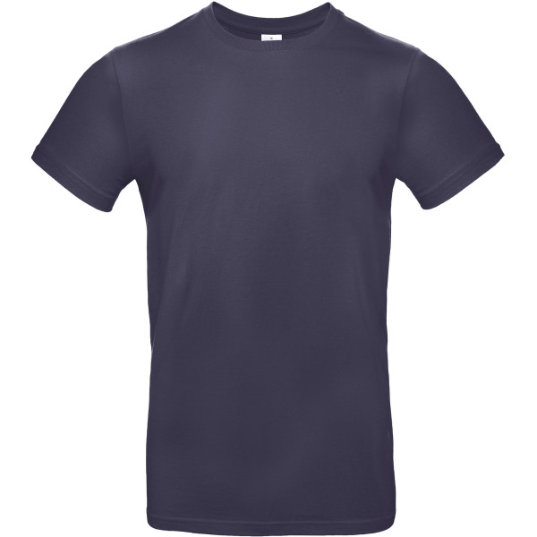 #E190 Men's T-shirt Navy Blue 3XL