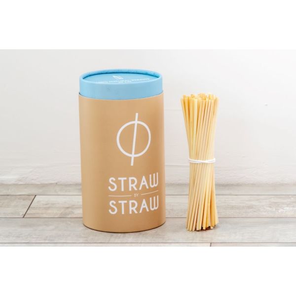 Straws made from real straw