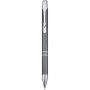 Moneta aluminium balpen - Grijs