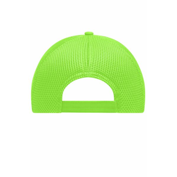 MB6216 6 Panel Air Mesh Cap - neon-green - one size