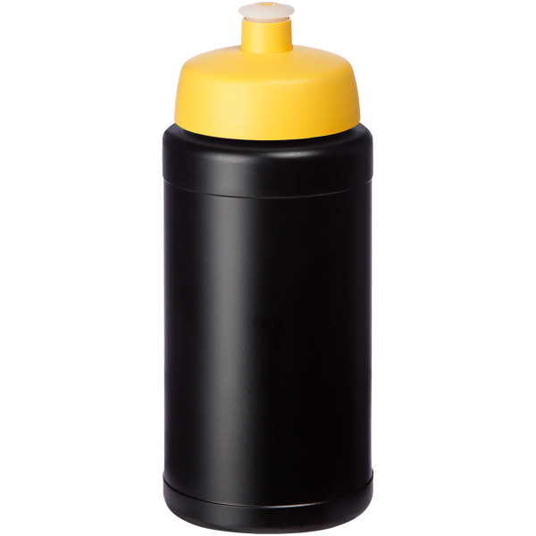 Baseline 500 ml recycled sport bottle - Yellow
