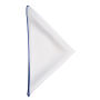 J.H&F Handkerchief White/Blue One size