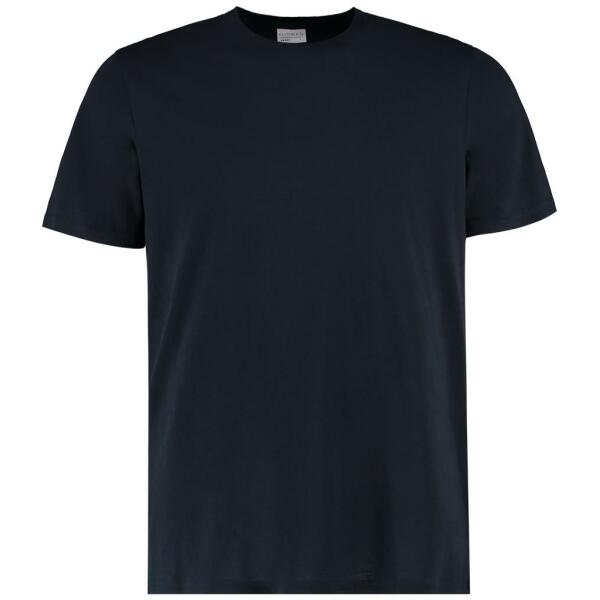 Fashion Fit Cotton T-Shirt, Navy, 3XL, Kustom Kit