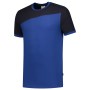 T-shirt Bicolor Naden 102006 Royalblue-Navy XS