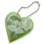 Heart Shape Reflective Soft Reflectors with Short Ball Chain