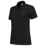 Poloshirt Fitted Dames 201006 Black 4XL