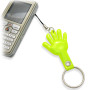 Hand Reflective PVC Label with Key Ring