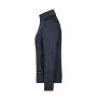 Ladies' Knitted Workwear Fleece Jacket - STRONG - - carbon-melange/black - 4XL