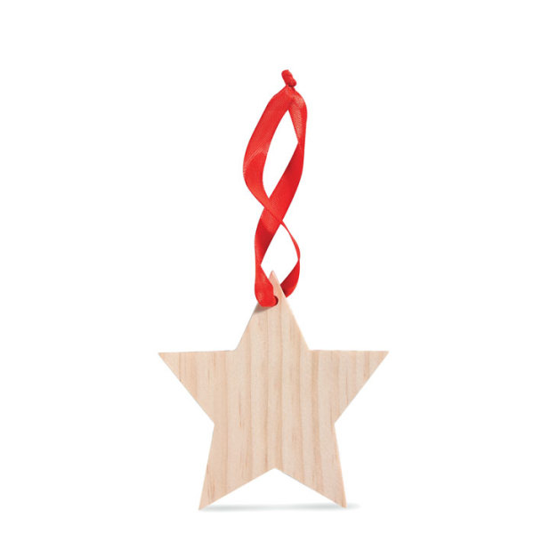 WOOSTAR - Ornament în formă de stea