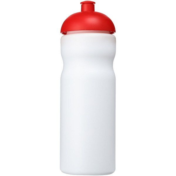 Baseline® Plus 650 ml dome lid sport bottle - White/Red