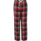 Women's tartan lounge trousers Red / Navy Check XS