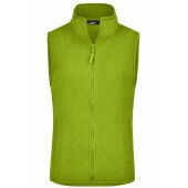 Girly Microfleece Vest - lime-green - XXL
