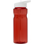 H2O Active® Base 650 ml bidon met fliptuitdeksel - Rood/Wit
