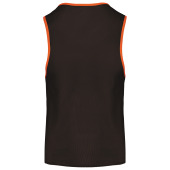 Multi-sports reversible bib Spicy Orange / Black XXL/3XL