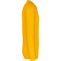 Piqué-herenpolo lange mouwen Yellow M
