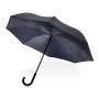 23" Impact AWARE™ RPET 190T reversible umbrella, anthracite