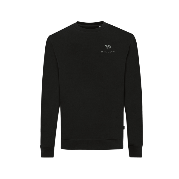 Iqoniq Zion gerecycled katoen sweater, zwart (L)