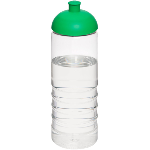 H2O Active® Treble 750 ml dome lid sport bottle - Transparent/Green
