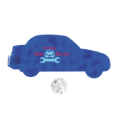 Auto mintdispenser met ca. 6 gr. suikervrije mintjes en ingredienten label TAMPONDRUK Auto mintdispenser met ca. 6 gr. suikervrije mintjes en ingredienten label TAMPONDRUK