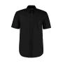 Classic Fit Workwear Oxford Shirt SSL - Black - S