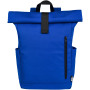 Byron 15.6" GRS RPET roll-top backpack 18L - Royal blue