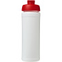 Baseline® Plus grip 750 ml flip lid sport bottle - White/Red