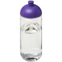 H2O Active® Octave Tritan™ 600 ml bidon met koepeldeksel - Transparant/Paars