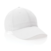 Impact AWARE™  6 panel 190gr gerecycled katoenen cap, wit