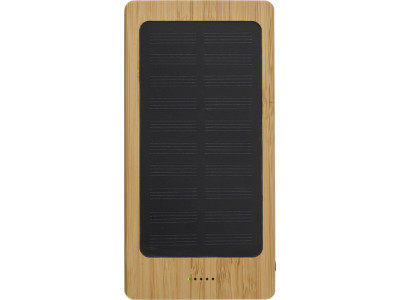 Bamboe powerbank zonne-energie Joan