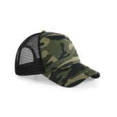 Camo Snapback Trucker - Midnight Camo - One Size