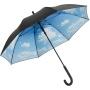 AC regular umbrella FARE®-Nature black/cloud design
