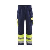 High Vis Geel/Marineblauw