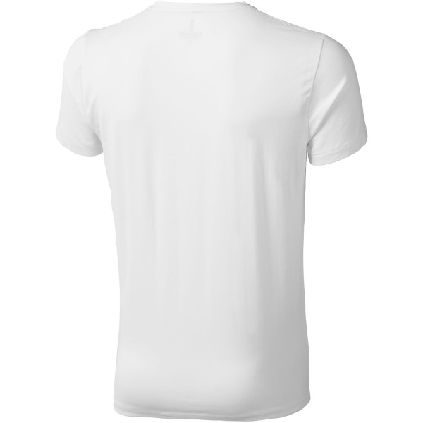 Kawartha short sleeve men's GOTS organic V-neck t-shirt - White - XS