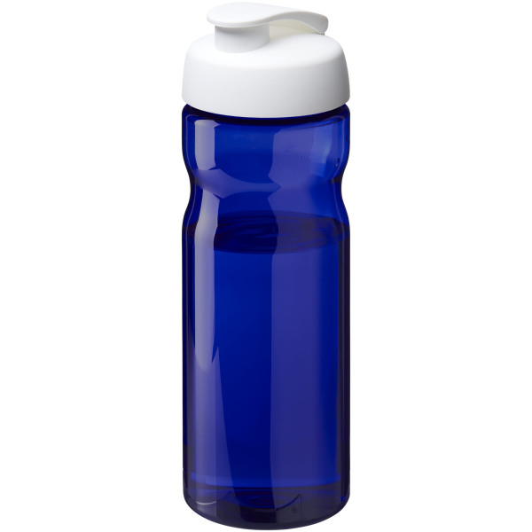 H2O Active® Eco Base 650 ml flip lid sport bottle - Blue/White