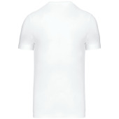 T-shirt V-hals korte mouwen White XXL