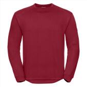 RUS Heavy Duty Crewneck Sweatshirt, Classic Red, 3XL