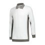 L&S Polosweater Workwear white/pg XXL