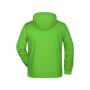 Men's Zip Hoody - lime-green - 4XL