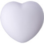 PU foam heart Sia white