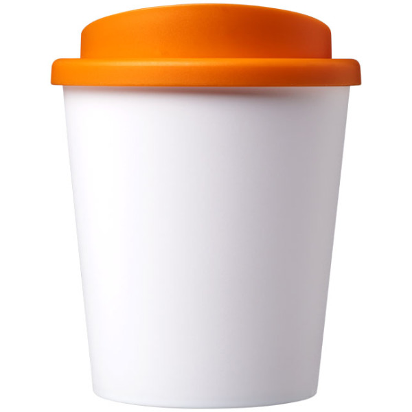 Americano® espresso 250 ml geïsoleerde beker - Wit/Oranje