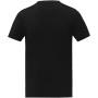 Somoto Heren T-shirt met V-hals en korte mouwen - Zwart - XS
